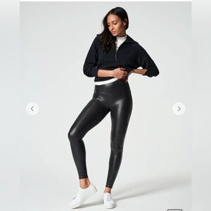 NEW SPANX Faux Leather Leggings